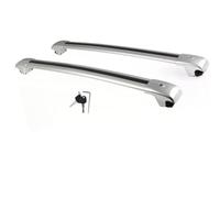 Barres Toit Railing Barre Transversale en Aluminium pour Ford pour Bronco pour Sport 2021 - 2025 2 Pièces De Toit Porte-Bagages Verrouillable(Argent)