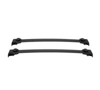 Barres Toit Railing Barres toit transversales en aluminium canoë-kayak charge 68 kg pour Jeep pour Renegade 2015-2023 Porte Bagages Voiture