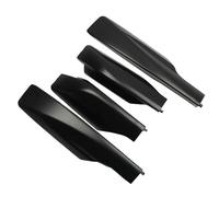 Barres Toit Railing Ensemble De 4 Coques D'extrémité Rail Couverture Galerie Toit Pièces Rechange Matériau ABS pour Toyota pour RAV4 XA30 2006 - 2012 2 4L 5L 3
