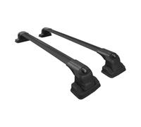 Barres Toit Railing pour BMW Série 3 E90 2006-2011 ACE-3 Porte-Bagages De Voiture en Aluminium Noir 2 Barres pour Une Sécurité Et Un Style Élégants