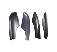 Barres Toit Railing pour Skoda pour Yeti SUV 2009-2018 5LD860145/146/149/150-GT5 Porte-Bagages De Toit Couvercle De Protection Capuchon De Barre D'extrémité De Rail Galerie De Toit(4 Pcs)