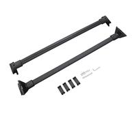 Barres Toit Rails Pour Ford Pour Explorer 2020-2025, Kayak De Rail Toit, Barres Chargement Verrouillables, Barre Transversale Noire Réglable En 2 Pièces Barres Toit Railing