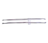 Barres Toit Rails Transversaux Barres De Toit Voiture pour Toyota pour Corolla pour Cross 2020-2024 Porte-Bagages Support Barre Transversale Supérieure Boîtes Rail en Alliage D'aluminium(Argent)
