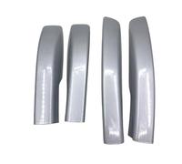 Barres Toit Rails Transversaux pour Mitsubishi pour ASX SUV 2013-2019 Embouts De Barres Toit Avant Et Arrière Coques en Plastique Remplacement des(Silver 4pcs)