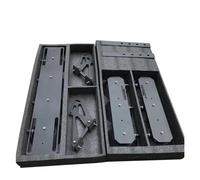 Barres Toit Support Barre Toit À Ventouse pour Benz Classe C Classe E W205 C205 Support Montage pour Vitre Arrière Voiture À Hayon Rails(A)