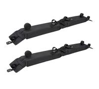 Barres Toit Transversales Barres Toit Souples pour Voiture Support Bagages Extérieur SUV Fourgonnette VTT Camping-Car Etc 600D Oxford PVC