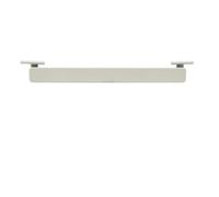 Barres Toit Transversales pour BMW F10 F11 pour Série 5 520 525 528 530 535i 2011-2016 Moulure Rail Toit Voiture Garniture Porte-Bagages Toit Plaque Couverture(Blanc)