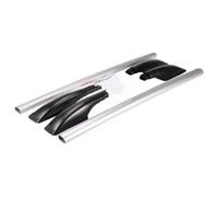 Barres Toit Transversales pour Citroën C2 C4 pour Berline Barres De Toit Décoratives Verrouillables en Alliage D'aluminium pour Voiture(Style 1)