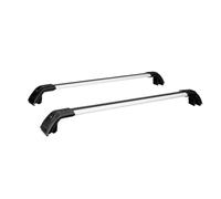 Barres Toit Transversales Pour Mazda Pour CX-8 CX8 2017 2018 2019 2020 2021 2022 Barres Transversales Toit 2 Pièces Barres Transversales Verrouillables Barre De Toit Voiture(Black Silver)