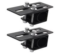 Barres Toit Transversales Support Fixation pour Barres Toit Voiture SUV Barre Lumineuse LED Lampe Travail Barre Transversale Porte-Bagages Accessoires Voiture(2pc)