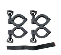 Barres Toit Transversales Support Pelle pour Galerie Toit Voiture Panier Chargement Barre Acier Inoxydable(Noir)