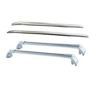 Barres Toit Voiture Barres Toit Et Barres Transversales pour Mitsubishi pour Outlander 2022-2024 Porte-Bagages sur Le Toit(All Silver)