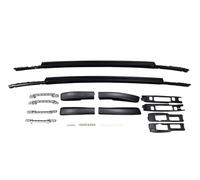 Barres Toit Voiture Barres Toit Transversales en Aluminium Noir pour Mitsubishi pour ASX pour Outlander Sport 2011-2024 2 Pièces Porte-Bagages sur Le Toit