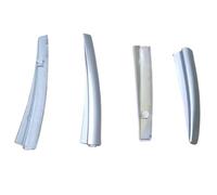 Barres Toit Voiture Couverture Support Toit Partie Barre Bagages Extrémité Rail Capuchon Garniture Coque pour Nissan pour Qashqai pour Rogue Sport J11 2014-2021(Style B,Left Rear 1pcs)