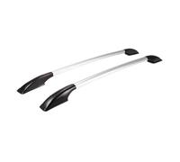 Barres Toit Voiture pour Mitsubishi pour Montero pour Pajero 4 IV MK4 V93 V97 V98 2015 2016 2017 2018 2019 2020 Barres Toit Transport Aucun Poinçon Requis Porte-Bagages sur Le Toit(Sliver withBlack)