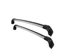 Barres Toit Voiture Pour Mitsubishi Pour Outlander III (GG_W, GF_W, ZJ) 2012-2020 Barres Latérales En Alliage D'aluminium Barres Toit Porte-bagages 2 Pièces Porte-Bagages Sur Le Toit(SilverBlack)