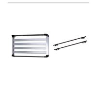 Barres Toit Voiture Transversales Porte-Bagages De Toit Universel pour Voiture, Panier De Chargement pour Toit, 100 X 90 Cm, pour Voyage, Long Voyage(Set B)