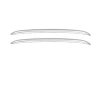 Barres Toit Voiture Transversales pour pour Cayenne pour Macan 2019-2022 Barres De Toit Barres De Porte-Bagages Barres De Support Coffres De Rail(11-17 Cy Silver)
