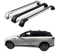 Barres Transversales de Toit pour xpeng g9 2022-2024, Porte-Bagages de Toit D'aluminium Voiture Barres de Toit Accessoires 2 Pièces,Silver