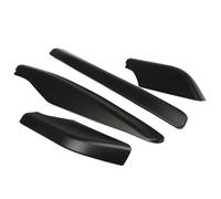 Barres Transversales pour Mitsubishi pour Pajero V80 2009-2013 2014 2015 2016 2017 2018 Noir 4 Pièces Barres De Toit Rail Embout Étui Accessoires Voiture