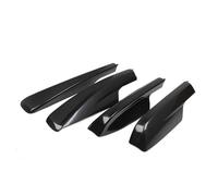 Barres Transversales pour Toyota pour Highlander 2001 2002 2003 2004 2005 2006 2007 Noir ABS Barres De Toit Rail Embout Jambe Remplacement Coque 4PCS