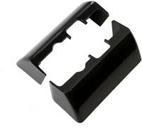Barres Transversales Toit pour Toyota pour Land pour Cruiser | Noir Protection Jambes Support Cargaison Remplacer Capuchon Couvercle D'extrémité(2piece)