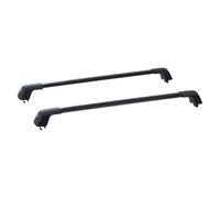 Barres Transversales Universelles De Toit en Aluminium pour Rails Latéraux Rainurés, sans Espace, Réglables avec Verrou Barres Transversales De Toit