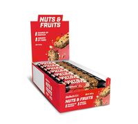 Barres vegan BioTech USA - Energy Bars - Nuts & Fruits Boite de 28