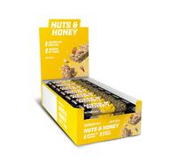 Barres vegan BioTech USA - Energy Bars - Nuts & Honey Boite de 28