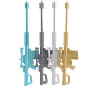 Barret Sniper Lot de 8 stylos à bille en forme de fusil de dessin animé Kawaii pour l'école et Noël
