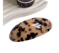Barrette à cheveux - Accessoire de style floral élégant - Grande pince à cheveux ovale - Pour les voyages, les costumes, la journée scolaire, les rendez-vous et les trajets quotidiens, ainsi que les