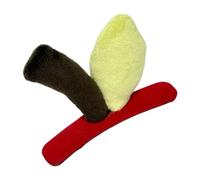 Barrette à cheveux amusante et créative en forme de fruit pour femmes et filles avec résine acrylique, accessoire de cheveux mignon et tendance, pince créative unique