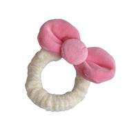 Barrette à cheveux en peluche avec nœud pour queue de cheval - Décoration de cheveux pour enfants - Pour un usage quotidien