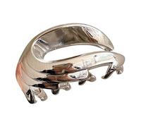 Barrette à cheveux en plastique creux avec découpe unique pour femmes et filles, accessoires de mode élégants