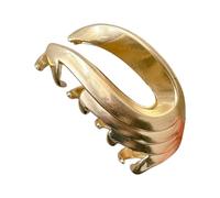 Barrette à cheveux en plastique creux avec découpe unique pour femmes et filles, accessoires de mode élégants
