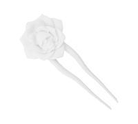 Barrette à Cheveux en Rose - Barrette Gothique Crâne et Rose pour Femmes,Accessoires Coiffure Femme pour Chignons et Tresses Longues Décorations Florales