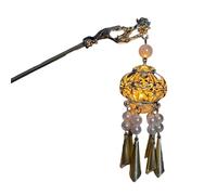 Barrette à cheveux lumineuse au design traditionnel en métal avec thème chinois et lampe LED pour fêtes costumées et accessoires de lumière LED quotidiens