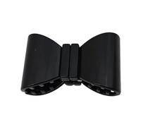 Barrette à Cheveux Noeud Papillon pour Décontracté et Formel, Noir | Doux pour le cuir chevelu, pour la peau sensible des enfants, confort durable, retrait pour la vie quotidienne occupée