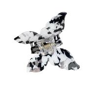 Barrette à cheveux papillon - Jolie pince à cheveux solide pour femme avec dos papillon en trois dimensions dans une couleur fantaisie super fabuleuse | Magnifique accessoire de cheveux pour les