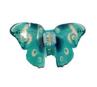 Barrette à cheveux papillon mignonne et colorée élégante pour femme Pince à cheveux Pince à ressort Coiffe Tempérament Pince à cheveux
