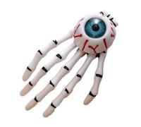 Barrette à cheveux squelette d'Halloween - Accessoire de cheveux gothique - Accessoire de cheveux - Style punk rock - Unique pour les fêtes, les et les adultes - Costume de cosplay, Halloween