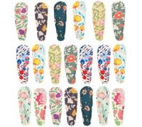 Barrette à Fleurs 20 Pièces en Tissu pour Filles et Ados