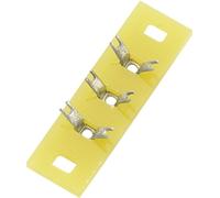 Barrette à souder simple rangée TRU COMPONENTS 530418 Nbr total de pôles 3 Epoxy (L x l x H) 30 x 9 x 1.5 mm 1 pc(s)