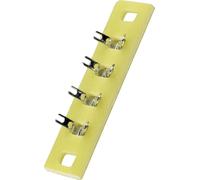 Barrette à souder simple rangée TRU COMPONENTS 530445 Nbr total de pôles 4 Epoxy (L x l x H) 36 x 9 x 1.5 mm 1 pc(s)