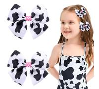 Barrette Cheveux Noeud, 2 PCS Arcs de Cheveux, Pince à Cheveux Nœud, Noeud pour Cheveux Fille, Ruban Noeud Cheveux Fille, Noeud Cheveux Femme, Accessoires Cheveux pour Filles et Femmes