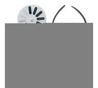 Barrette Créative, Barrette Tournante Amusante en Forme de Tête Noire, Accessoires Capillaires Décoratifs pour Femmes - Quotidien, Travail, Fête, Vacances, Défilé, Maquillage, Photographie,
