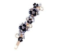 Barrette de cheveux en forme de fleur - Clips de griffe de cheveux en métal fleur | Mignon de la griffe de cheveux en tulipe mignonne | Barrettes de cheveux non glissantes, fortes pinces de cheveux, a