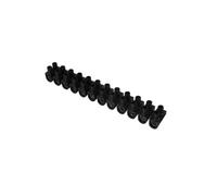 Barrette de connexion DEBFLEX 16mm2 noir 12 plots
