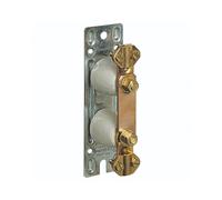 LEGRAND | Barrette Cosga, Accessoire Pour Raccordement De Terre, Platine Métallique 150x45mm, Pour Câbles 10mm² à 35mm², Fixation Par Vis Ø3,5mm