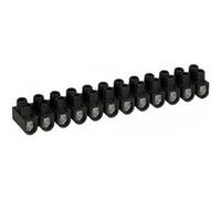 Barrette de domino acier 25mm2 (70010) Noir G